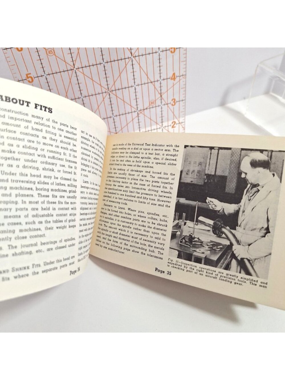 The Tools And Rules For Precision Measuring Starrett Tool Booklet 1953 - Picture 11 of 16